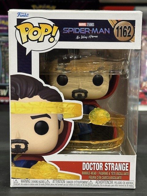Funko Pop! Spider-Man: No Way Home - Dr Strange with Spell Pop! Vinyl
