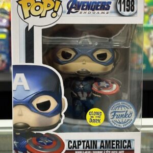 Funko Pop! Marvel Studios Avengers Endgame - Captain America GITD #1198