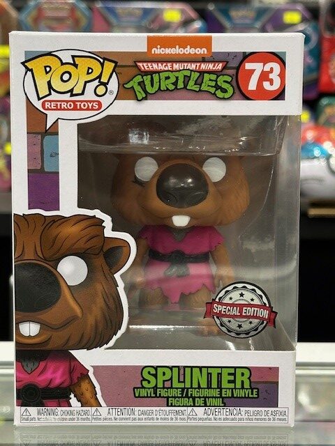 Funko Pop! Teenage Mutant Ninja Turtles (TV 1987) - Splinter (Special Edition) #73