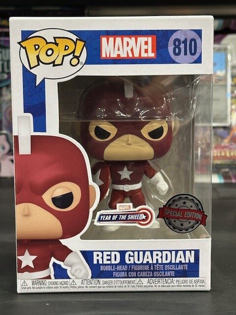 Funko Pop! Marvel Comics - Red Guardian Year of the Shield #810