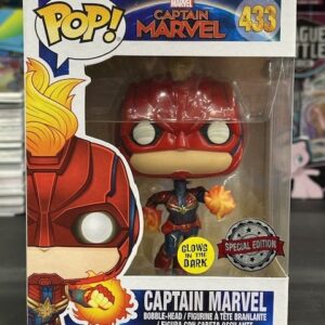 Funko Pop! Marvel Captain Marvel - Captain Marvel GITD #433