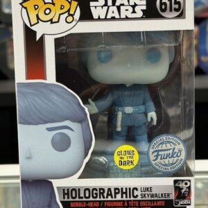 Funko Pop! Star Wars: Return of the Jedi 40th Anniversary - Holo Luke Glow (Special Edition) #615