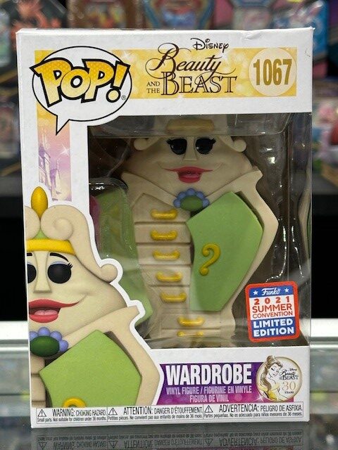 Funko Pop! Beauty and the Beast - Wardrobe (SDCC 2021 Exclusive) #1067