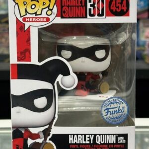Funko Pop! DC - Harley Quinn with Cards (Special Edition) #454