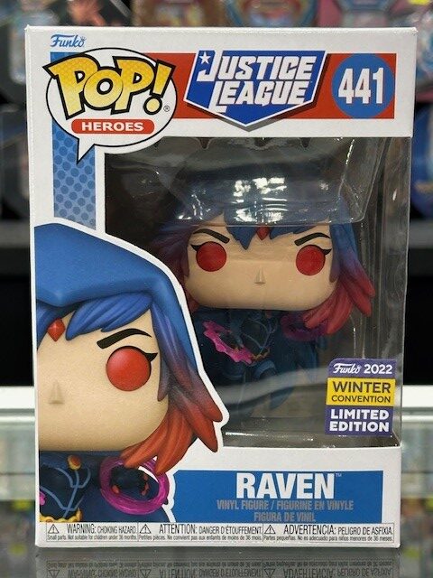 Funko Pop! Justice League - Raven Winter (Con 2022 Exclusive) #441