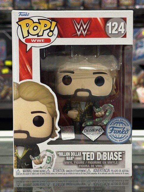 Funko Pop! WWE - Ted DiBiase with Belt Dimon Collection (Special Edition) #124