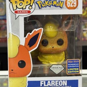 Funko Pop! Pokemon - Flareon Diamond Glitter (Wondercon 2021 Exclusive) #629