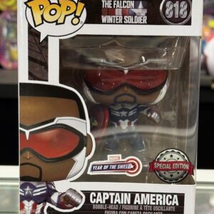 Funko Pop! The Falcon and the Winter Soldier - Capt America Year of the Shield (Special Edition) #818