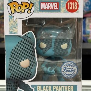 Funko Pop! Marvel Comics: D100 - Black Panther Retro Reimagined (Special Edition) #1318