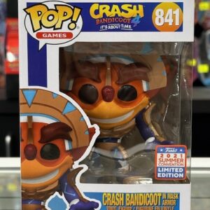 Funko Pop! Crash Bandicoot - Crash in Mask Armor (SDCC 2021Exclusive) #841