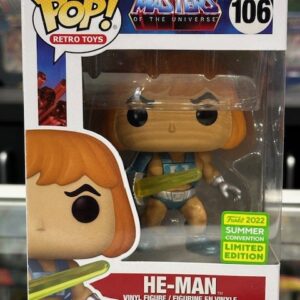 Funko Pop! Masters of the Universe - He-Man (SDCC 2022Exclusive) #106