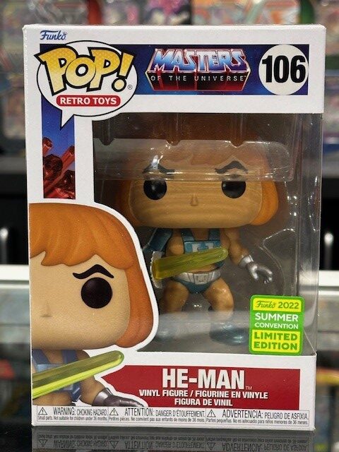 Funko Pop! Masters of the Universe - He-Man (SDCC 2022Exclusive) #106