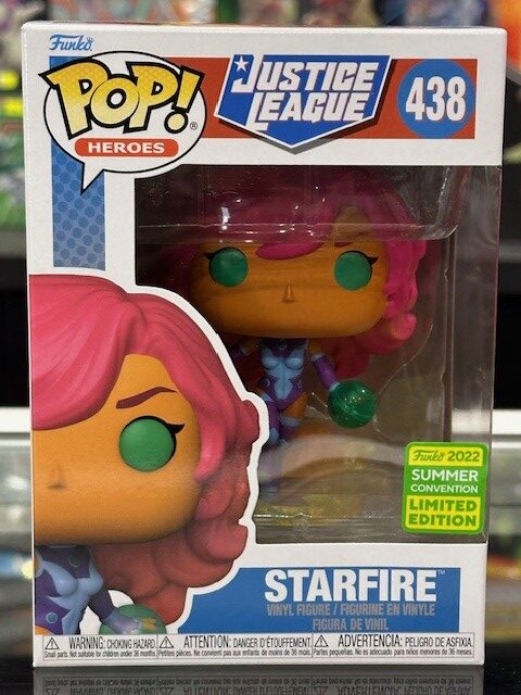Funko Pop! Heroes: Justice League - Starfire (SDCC 2022Exclusive) #438