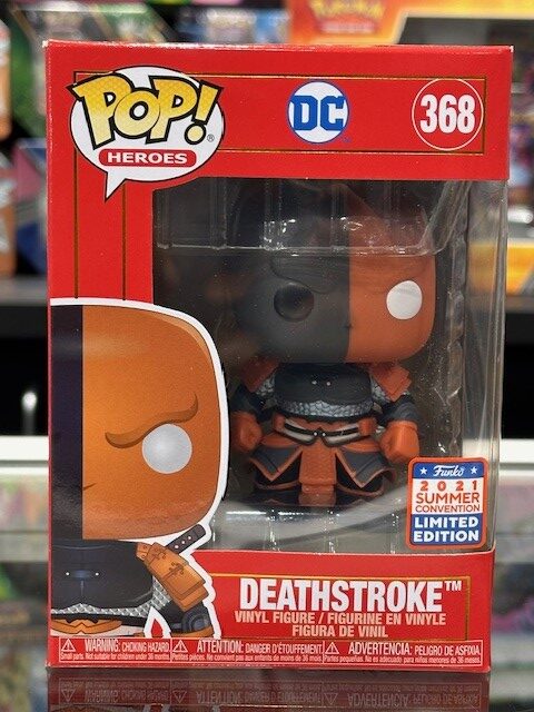 Funko Pop! DC Heroes - Deathstroke (SDCC 2021Exclusive) #368