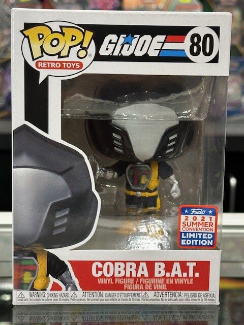 Funko Pop! G.I. Joe - Cobra B.A.T. (SDCC 2021 Exclusive) #80