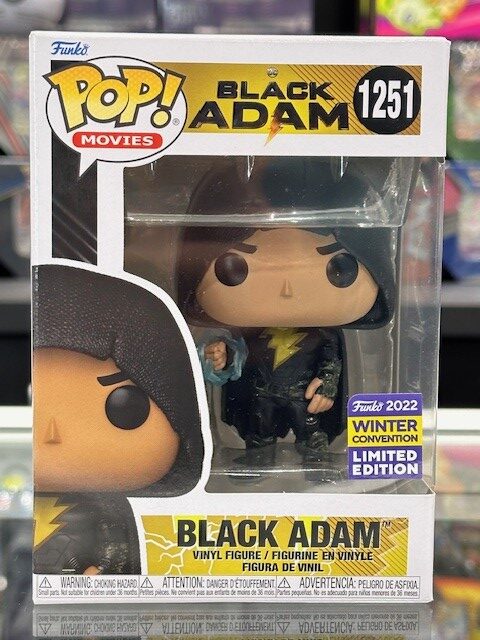 Funko Pop! Black Adam (2022) - Black Adam (Winter Con 2022 Exclusive) #1251