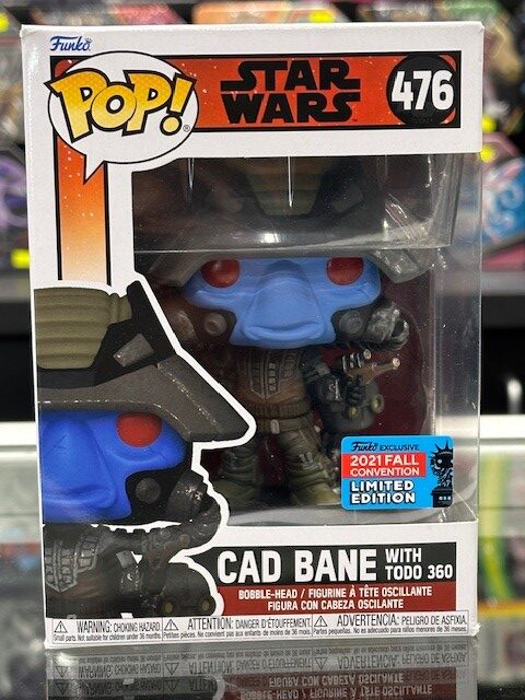 Funko Pop! Star Wars - Cad Bane With Todo 360 (NYCC 2021 Exclusive) #476