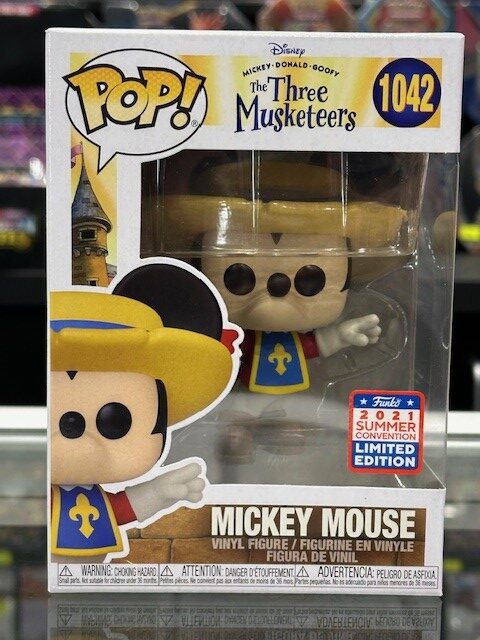 Funko Pop! Disney's The Three Musketeers - Mickey Mouse (SDCC 2021Exclusive) #1042