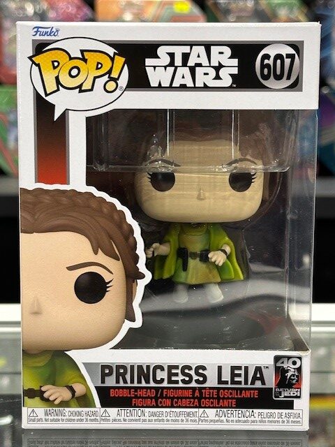Funko Pop! Star Wars: Return of the Jedi 40th Anniversary - Princess Leia (Endor outfit) #607
