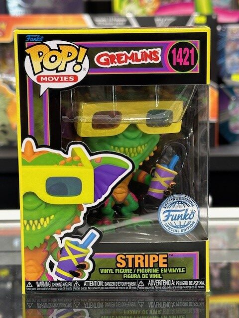 Funko Pop! Gremlins - Stripe with Glasses Blacklight (Special Edition) #1421