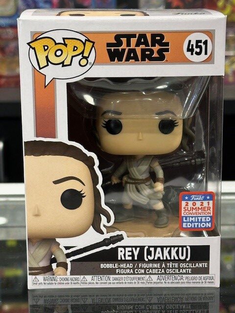 Funko Pop! Star Wars - Rey (Jakku) (SDCC 2021 Exclusive) #451