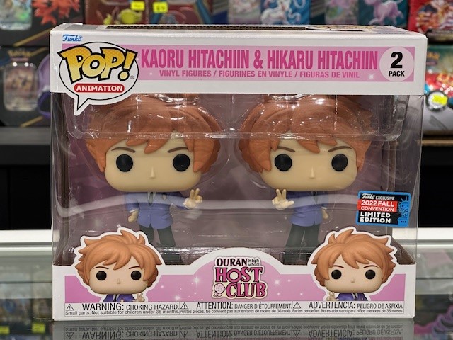 Funko Pop! Ouran High School Host Club - Kaoru & Hikaru Hitachiin (NYCC 2022 Exclusive) 2-Pack