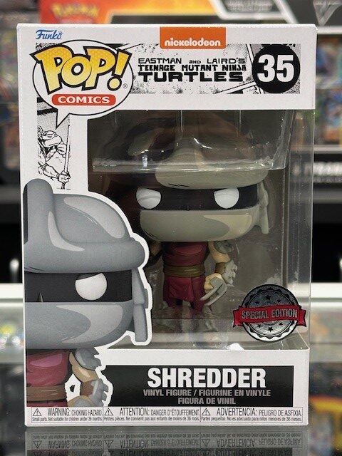 Funko Pop! Teenage Mutant Ninja Turtles (comics) - Shredder (Special Edition) #35