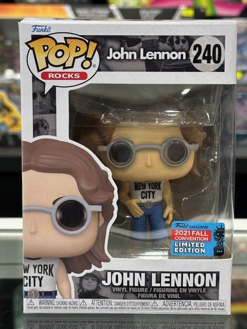 Funko Pop! John Lennon - John Lennon (NYCC 2021 Exclusive) #240