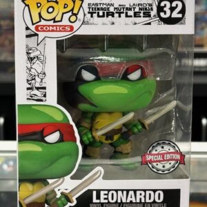 Funko Pop! Teenage Mutant Ninja Turtles (comics) - Leonardo (Special Edition) #32