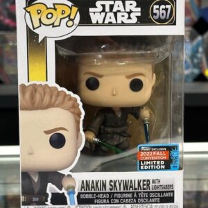 Funko Pop! Star Wars - Anakin Skywalker with Lightsabers (NYCC 2022 Exclusive) #567