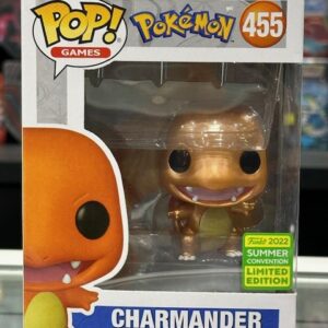 Funko Pop! Pokemon - Charmander Metallic (SDCC 2022 Exclusive) #455