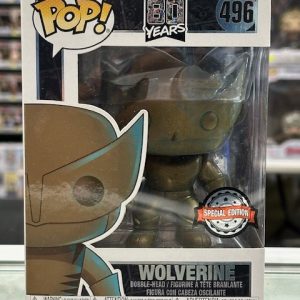 Funko Pop! Marvel Comics 80th Anniversary - Wolverine Patina (US Exclusive) #496