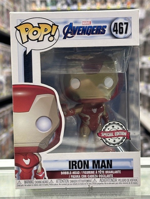 Funko Pop! Avengers 4: Endgame - Iron Man (Special Edition) #467