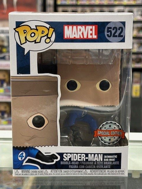 Funko Pop! Marvel - Spider Man (Bombastic Bag Man ) Exclusive #522