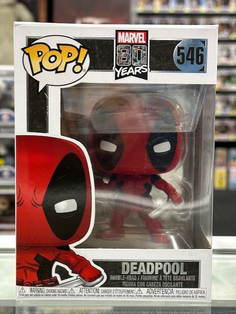 Funko Pop! Marvel Comics 80th Anniversary - Deadpool First Appearance #546