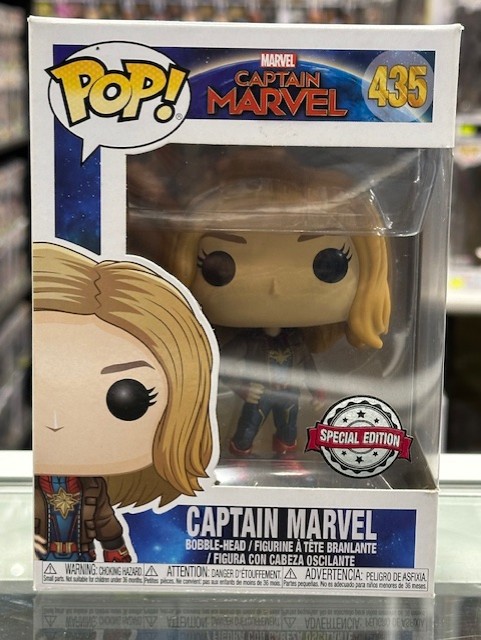 Funko Pop! Captain Marvel - Captain Marvel (Exclusive) #435