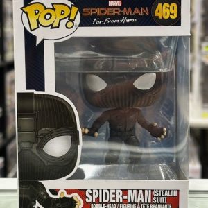 Funko Pop! Marvel Spider Man Far From Home - Spider Man (Stealth Suit) #469