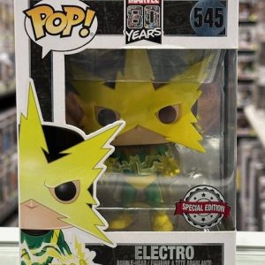 Funko Pop! Marvel 80th Anniversary - Electro (Exclusive) #545