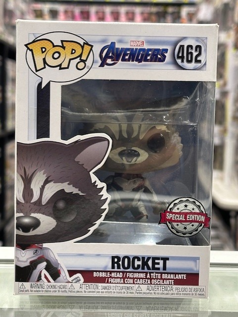 Funko Pop! Avengers 4: Endgame - Rocket (Special Edition) #462