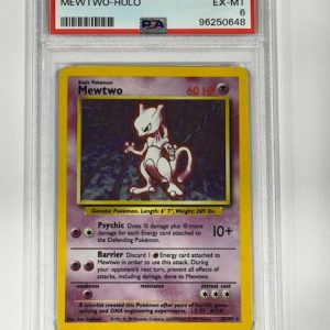 1999 Pokemon Base Set - Mewtwo Holo #10 EX-MT PSA 6