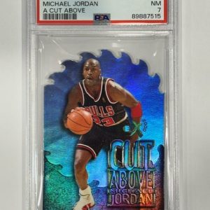 1996 Skybox E-X2000 A Cut Above - Michael Jordan #5 NM PSA 7