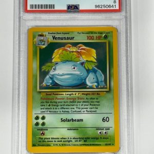 1999 Pokemon Base Set - Venusaur Holo #15 NM-MT PSA 8