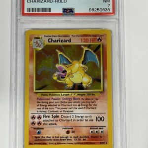 1999 Pokemon Base Set - Charizard Holo #4 NM PSA 7 (1)