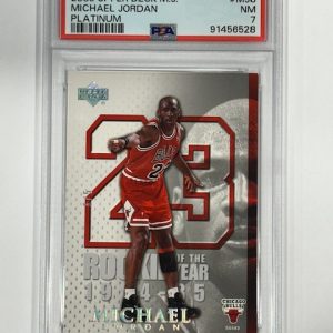 2005 Upper Deck Platinum - Michael Jordan #MJ8 NM PSA 7