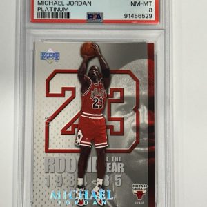 2005 Upper Deck Platinum - Michael Jordan #MJ5 NM-MT PSA 8