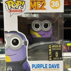 Funko Pop! Despicable Me 2 - Purple Dave (SDCC 2014 Exclusive) #36