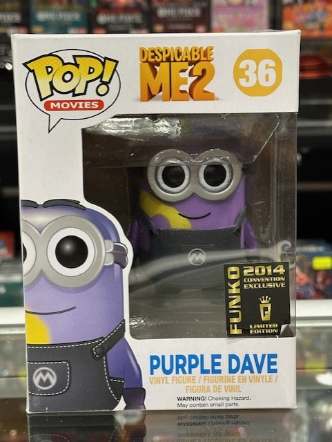 Funko Pop! Despicable Me 2 - Purple Dave (SDCC 2014 Exclusive) #36