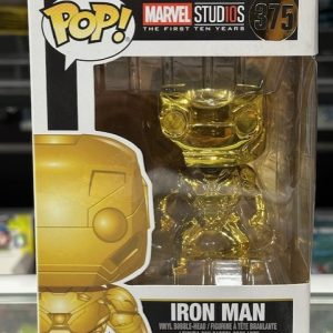 Funko Pop! Marvel Studios 10th Anniversary - Iron Man Gold Chrome #375