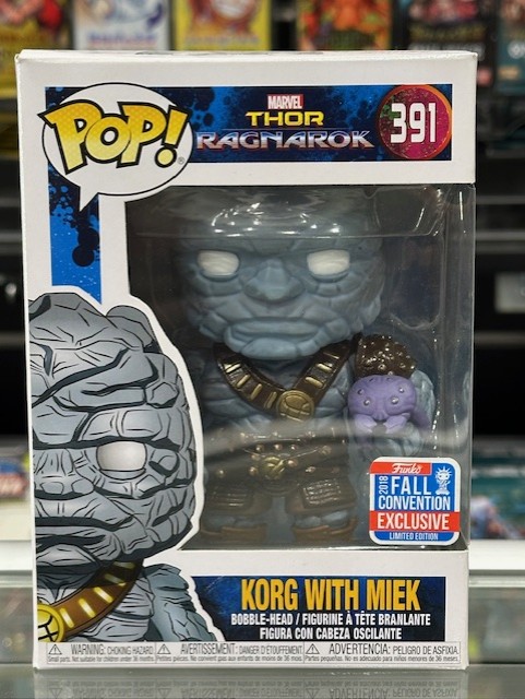 Funko Pop! Thor 3: Ragnarok - Korg With Mike (SDCC 2018 Exclusive) #391