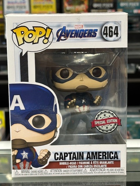 Funko Pop! Avengers 4: Endgame - Captain America (Special Edition) #464